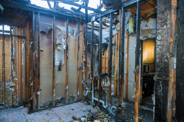 Professional Soot Cleanup technician working in Silver Spring, MD